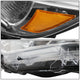 D-Motoring - Headlights - Chrome Housing - Amber Corner - Plug-n-Play - Pair - 08-10 Toyota Highlander - 3