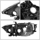 D-Motoring - Headlights - Chrome Housing - Amber Corner - Plug-n-Play - Pair - 08-10 Toyota Highlander - 4