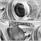 D-Motoring - Headlights - Chrome Housing - Amber Corner - Projector - Plug-n-Play - Pair - 11-13 Toyota Highlander - 2