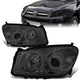 09-12 Toyota Rav4 Headlights - Smoked Housing - Projector - Plug-n-Play - Pair
