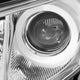 D-Motoring - Headlights - Chrome Housing - Amber Corner - Projector - Plug-n-Play - Pair - 13-15 Toyota Rav4 - 3