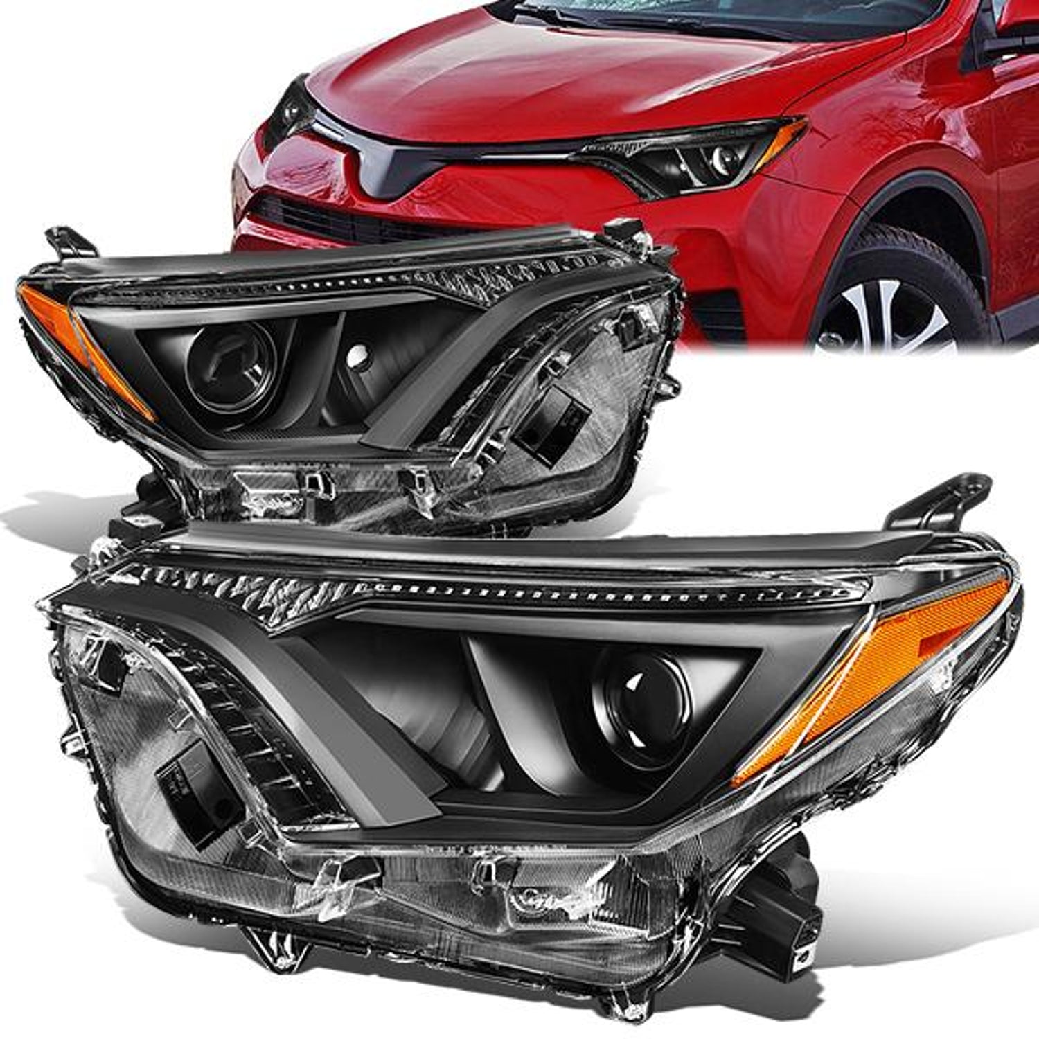 16-18-toyota-rav4-projector-headlight-headlamps-black-housing-amber-corner-hl-oh-trav416-bk-am - 1