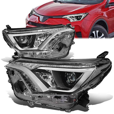 16-18-toyota-rav4-projector-headlight-headlamps-chrome-housing-clear-corner-hl-oh-trav416-ch-cl1 - 1