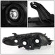 D-Motoring - Headlights - Black Housing - Amber Corner - Plug-n-Play - Pair - 11-17 Toyota Sienna - 4