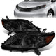 11-17 Toyota Sienna Headlights - Smoked Housing - Amber Corner - Plug-n-Play - Pair