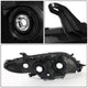 D-Motoring - Headlights - Smoked Lens - Clear Corner - Plug-n-Play - Pair - 11-17 Toyota Sienna - 4
