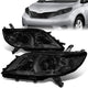 11-17 Toyota Sienna Headlights - Smoked Housing - Plug-n-Play - Pair