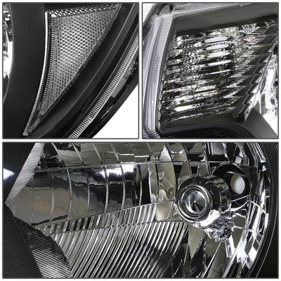 D-Motoring - Headlights - Black Housing - Plug-n-Play - Pair - 12-15 Toyota Tacoma - 2