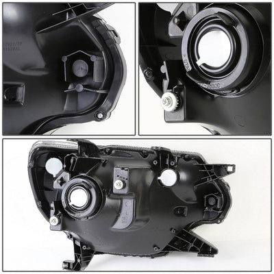 D-Motoring - Headlights - Black Housing - Plug-n-Play - Pair - 12-15 Toyota Tacoma - 4