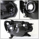 D-Motoring - Headlights - Chrome Housing - Amber Corner - Plug-n-Play - Pair - 12-15 Toyota Tacoma - 4
