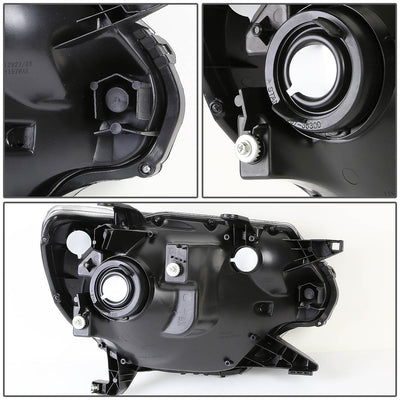 D-Motoring - Headlights - Chrome Housing - Plug-n-Play - Pair - 12-15 Toyota Tacoma - 4