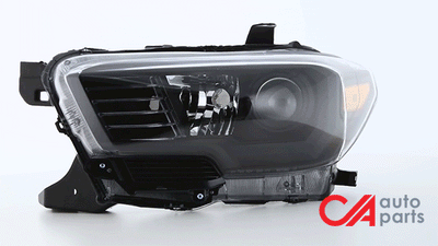 16-18-toyota-tacoma-headlights-black-hosuing-clear-lens-amber-corner-projector-plug-n-play-pair-hl-oh-ttam16-bk-am - 3
