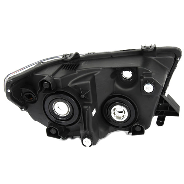 D-Motoring - Headlights - Black Housing - Amber Corner - Plug-n-Play - Pair - Toyota Tundra / Sequoia - 3
