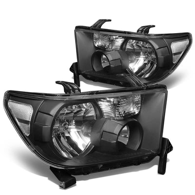 D-Motoring - Headlights - Black Housing - Plug-n-Play - Pair - Toyota Tundra / Sequoia - 3