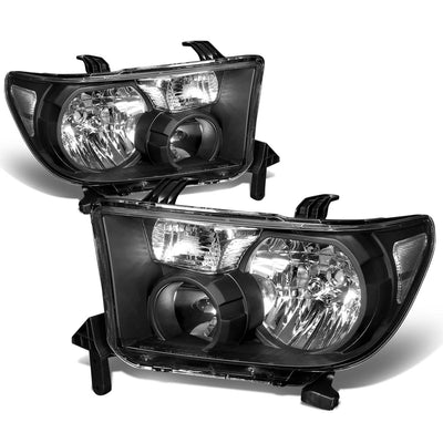 D-Motoring - Headlights - Black Housing - Plug-n-Play - Pair - Toyota Tundra / Sequoia - 4