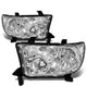 D-Motoring - Headlights - Chrome Housing - Plug-n-Play - Pair - Toyota Tundra / Sequoia - 4