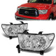 07-16 Toyota Tundra Sequoia Headlights - Chrome Housing - Plug-n-Play - Pair