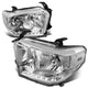 D-Motoring - Headlights - Chrome Housing - Plug-n-Play - Pair - 14-17 Toyota Tundra - 1
