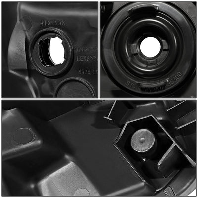 D-Motoring - Headlights - Chrome Housing - Plug-n-Play - Pair - 14-17 Toyota Tundra - 4