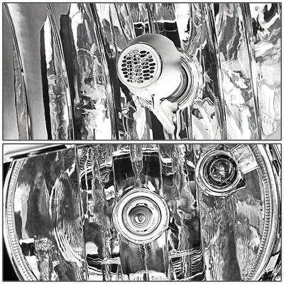 D-Motoring - Headlights - Chrome Housing - Amber Corner - Plug-n-Play - Pair - 11-17 Volkswagen Jetta 4-Door Sedan - 2
