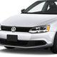 D-Motoring - Headlights - Chrome Housing - Amber Corner - Plug-n-Play - Pair - 11-17 Volkswagen Jetta 4-Door Sedan - 5