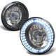 Headlights - 7X7 - LED - Black Housing - Projector - Plug-n-Play - Pair
