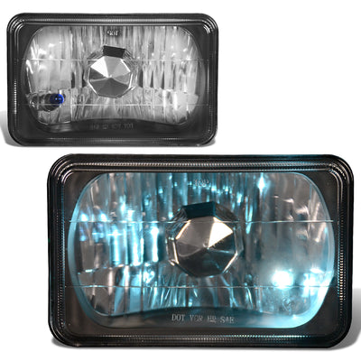 D-Motoring - Headlights - 4X6 - Black Housing - Plug-n-Play - Pair  - 1