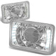 Cadilac GMC Buick GMC Headlights - LED - Clear Housing - Projector - Plug-n-Play - Pair