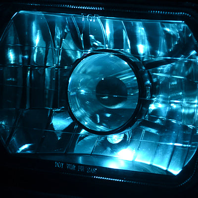 D-Motoring - Headlights - Black Housing - Projector - Plug-n-Play - Pair - Nissan - 4
