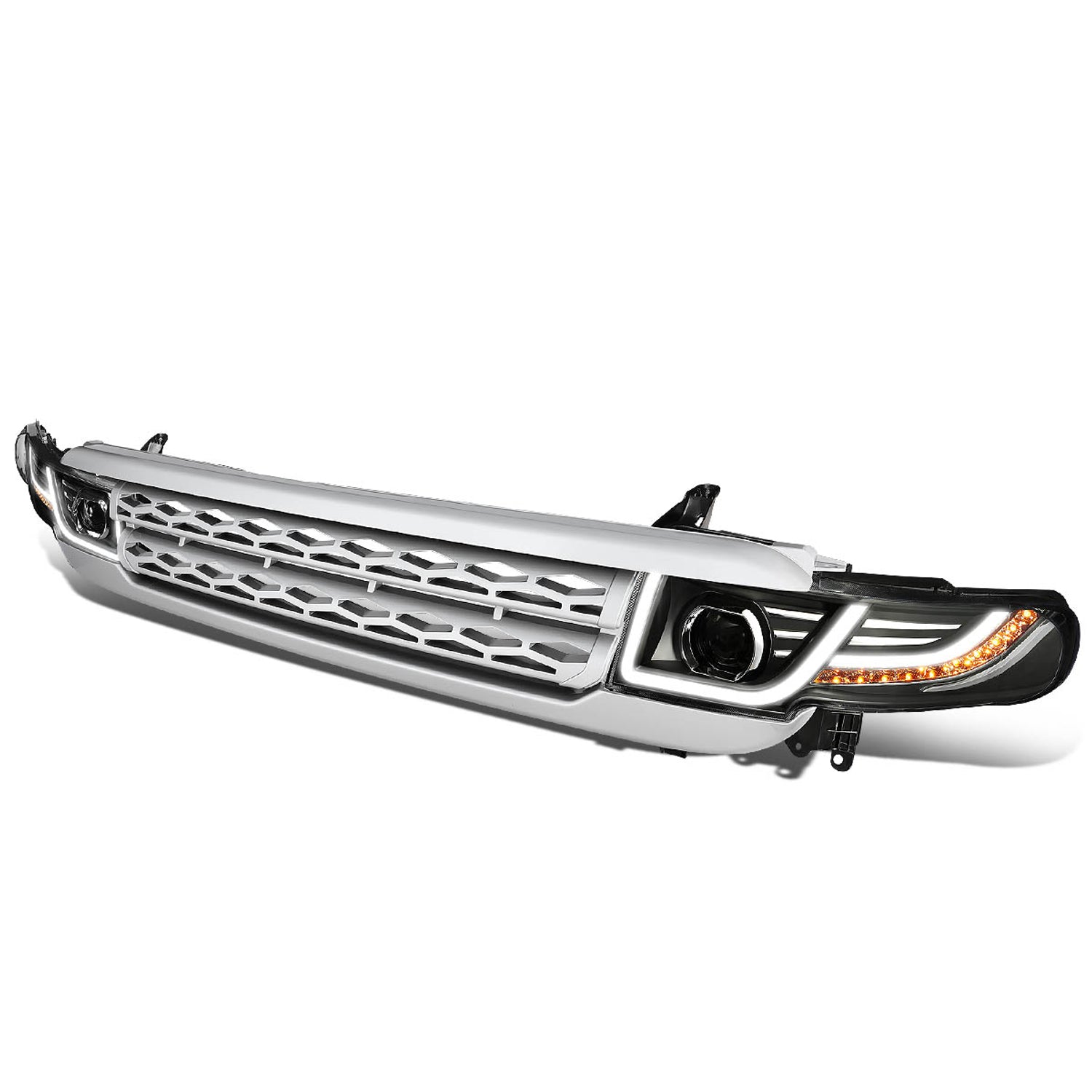 D-Motoring - 07-14 Toyota FJ Cruiser Bumper Grille - w/ Headlights