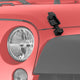 Hood Latches - Black - 97-06 Jeep Wrangler - HOODL-JW97