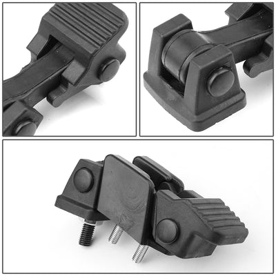 Hood Latches - Black - 97-06 Jeep Wrangler - HOODL-JW97