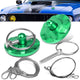 28mm x 60mm Aluminum Cosmetic Hood Pin Cables Kit<br>Universal