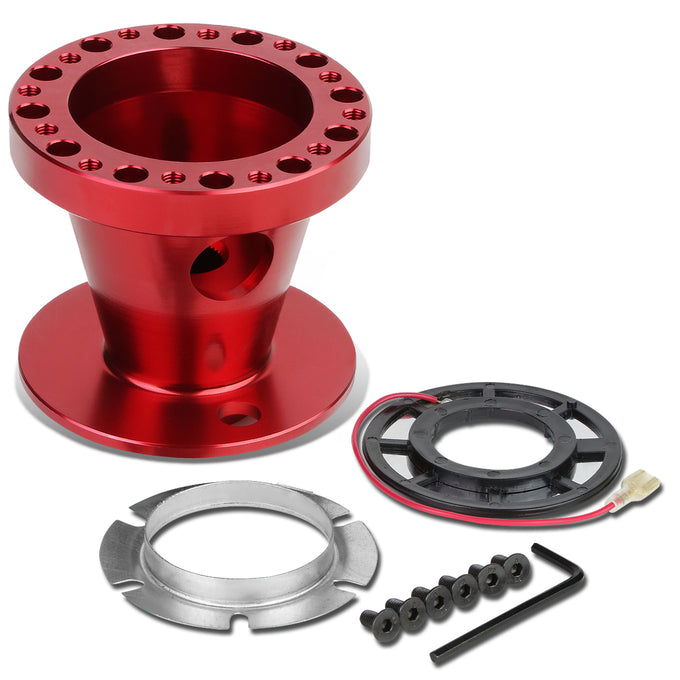 D-Motoring - Steering Wheel Hub Adapter - Eagle Talon / Mitsubishi Eclipse / Galant / Lancer / Mirage / Impreza - 12