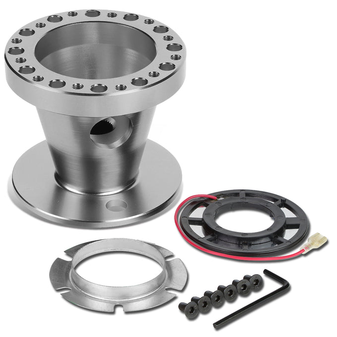 D-Motoring - Steering Wheel Hub Adapter - Eagle Talon / Mitsubishi Eclipse / Galant / Lancer / Mirage / Impreza - 9