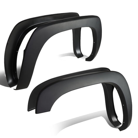 D-Motoring - Fender Flares - Paintable - OE Style - Matte - Chevy Silverado 1500 / 2500 / 3500 / HD GMC / Sierra 1500 / 2500 - 1