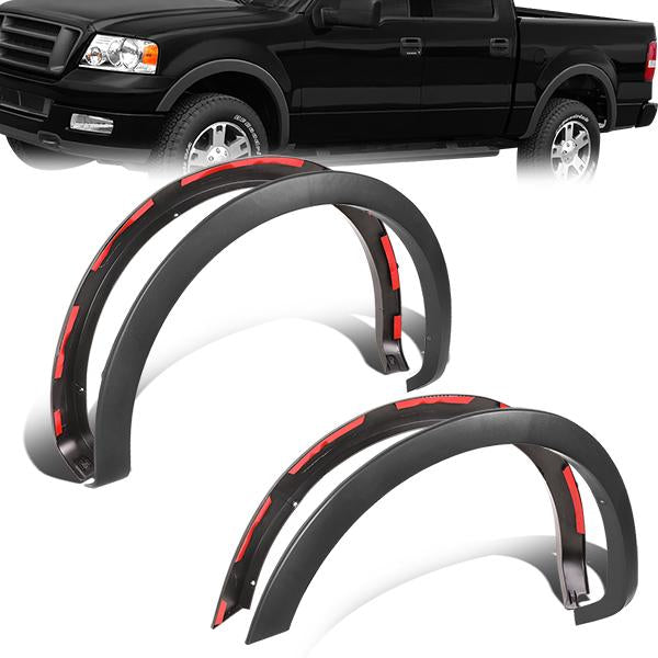 04-08 Ford F150 Fender Flares - OE Style - Set of 4 - IF-10019-MBK - 1