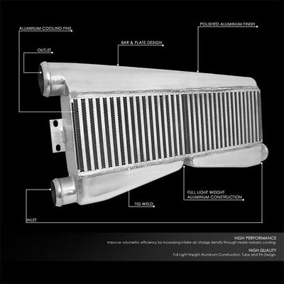 99-06 Chevy Silverado Intercooler - 28 in. X13 in. X3.5 in.  - Aluminum - 2