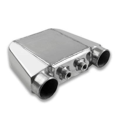 D-Motoring - Intercooler - 3.50 in.Inlet - 3.50 in.Outlet - 16.25 in. (L) X 12.50 in. (H) X 4.50 in.(W) - Aluminum - Universal - 1