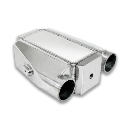 D-Motoring - Intercooler - 3.00 in.Inlet - 3.00 in.Outlet - 12.00 in. (L) X 12.00 in. (H) X 4.50 in.(W) - Aluminum - Universal - 1