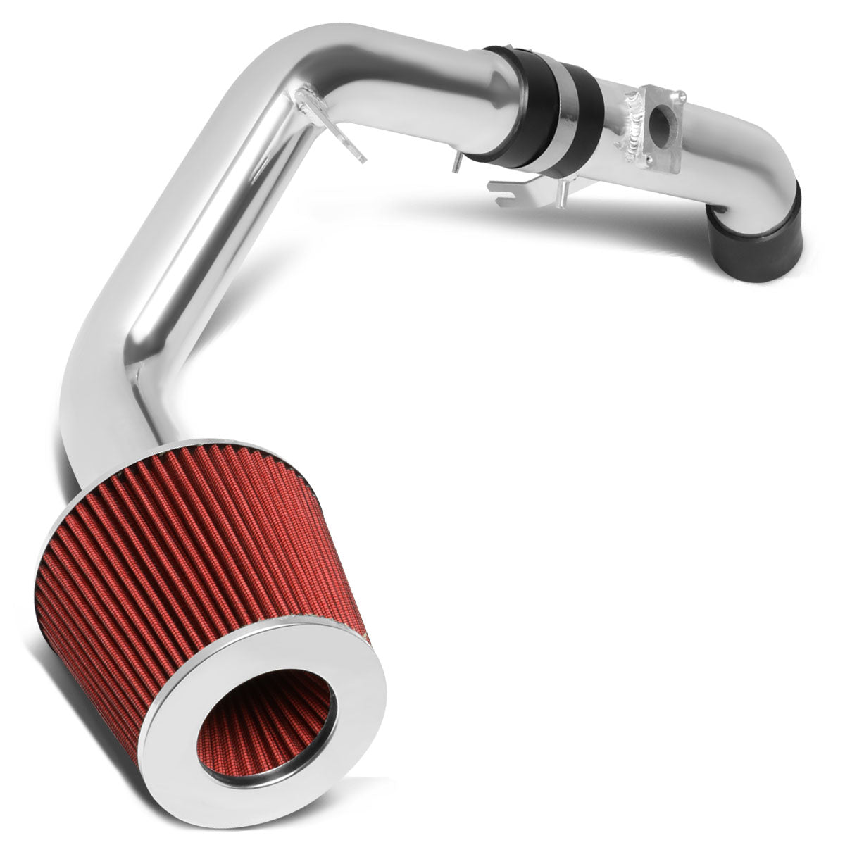 D-Motoring - Short Ram Air Intake System - 2.75 - Cone Stlye - Washable - Aluminum - 06-12 Mitsubishi Eclipse GT V6 - 1