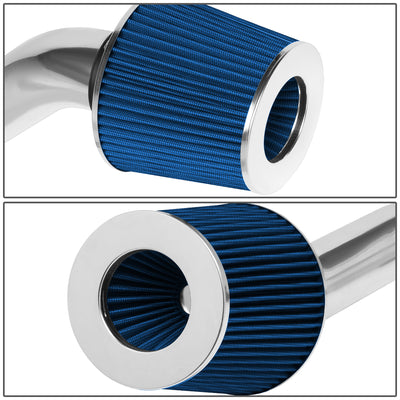 D-Motoring - Short Ram Air Intake System - 2.75 - Cone Stlye - Washable - Aluminum - 02-06 Nissan Sentra SE-R - 3