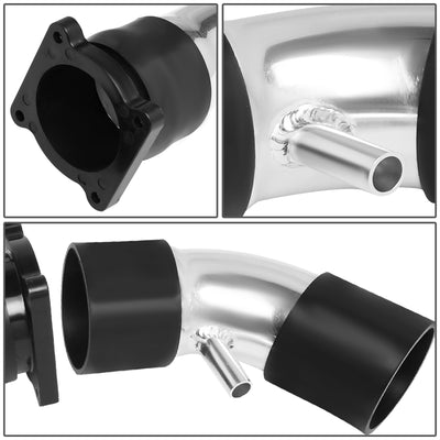 D-Motoring - Short Ram Air Intake System - 2.75 - Cone Stlye - Washable - Aluminum - 02-06 Nissan Sentra SE-R - 4