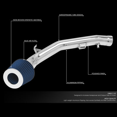 D-Motoring - 04-06 Nissan MaximaShort Ram Air Intake System - Reusable - Aluminum - 2