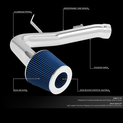 D-Motoring - 02-07 Subaru Impreza WRX STIShort Ram Air Intake System - Reusable - Aluminum - 2