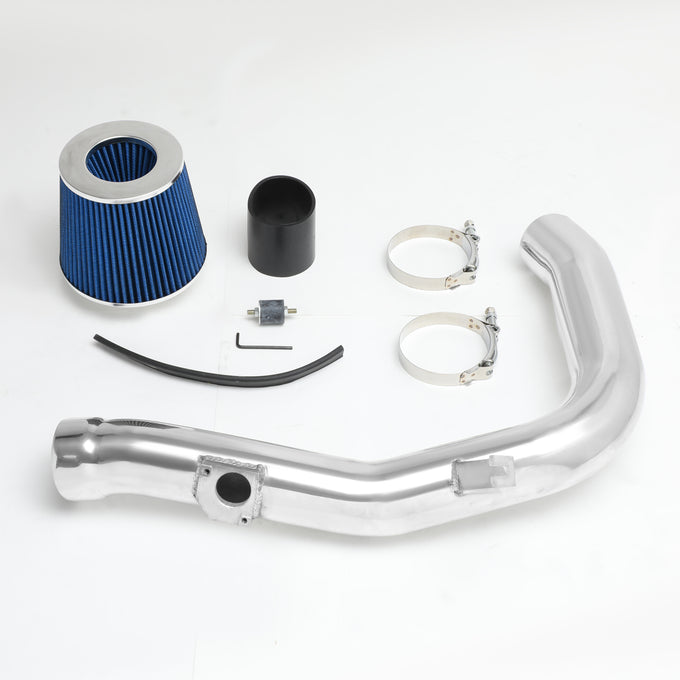 D-Motoring - 02-07 Subaru Impreza WRX STIShort Ram Air Intake System - Reusable - Aluminum - 6