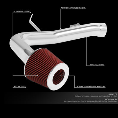 D-Motoring - 02-07 Subaru Impreza WRX STIShort Ram Air Intake System - Reusable - Aluminum - 2