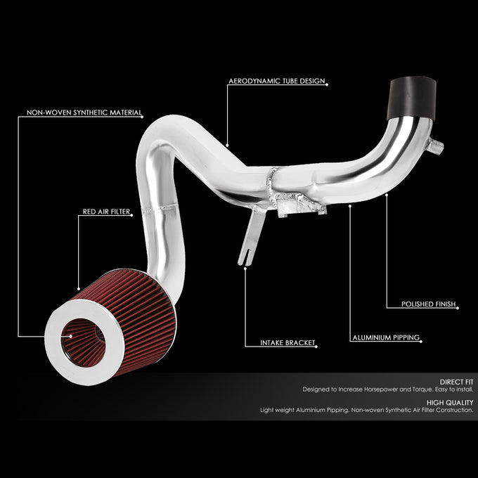 D-Motoring - 07-09 YarisShort Ram Air Intake System - Reusable - Aluminum - 2