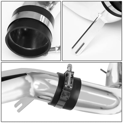 D-Motoring - Short Ram Air Intake System - 3 - Cone Stlye - Washable - Aluminum - 07-09 Toyota Camry V6 - 5