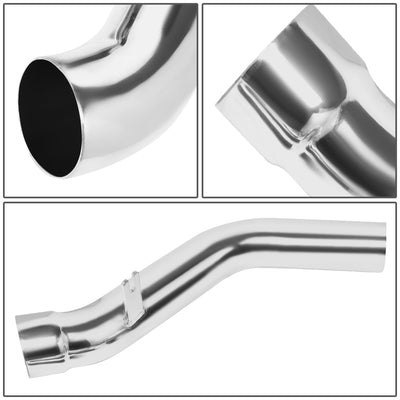 D-Motoring - Short Ram Air Intake System - 2.75 - Cone Stlye - Washable - Aluminum - 03-08 Hyundai Tiburon 2.0L L4 - 5